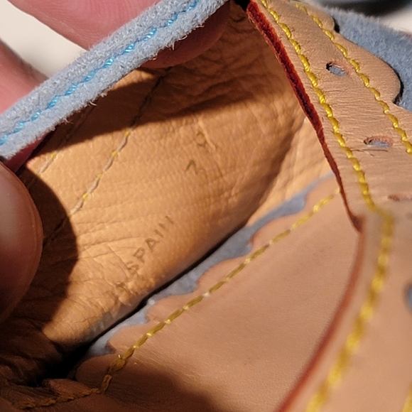 Louis Vuitton Leather/Suede String Wedge Sz. Eur 38 - Picture 14 of 14